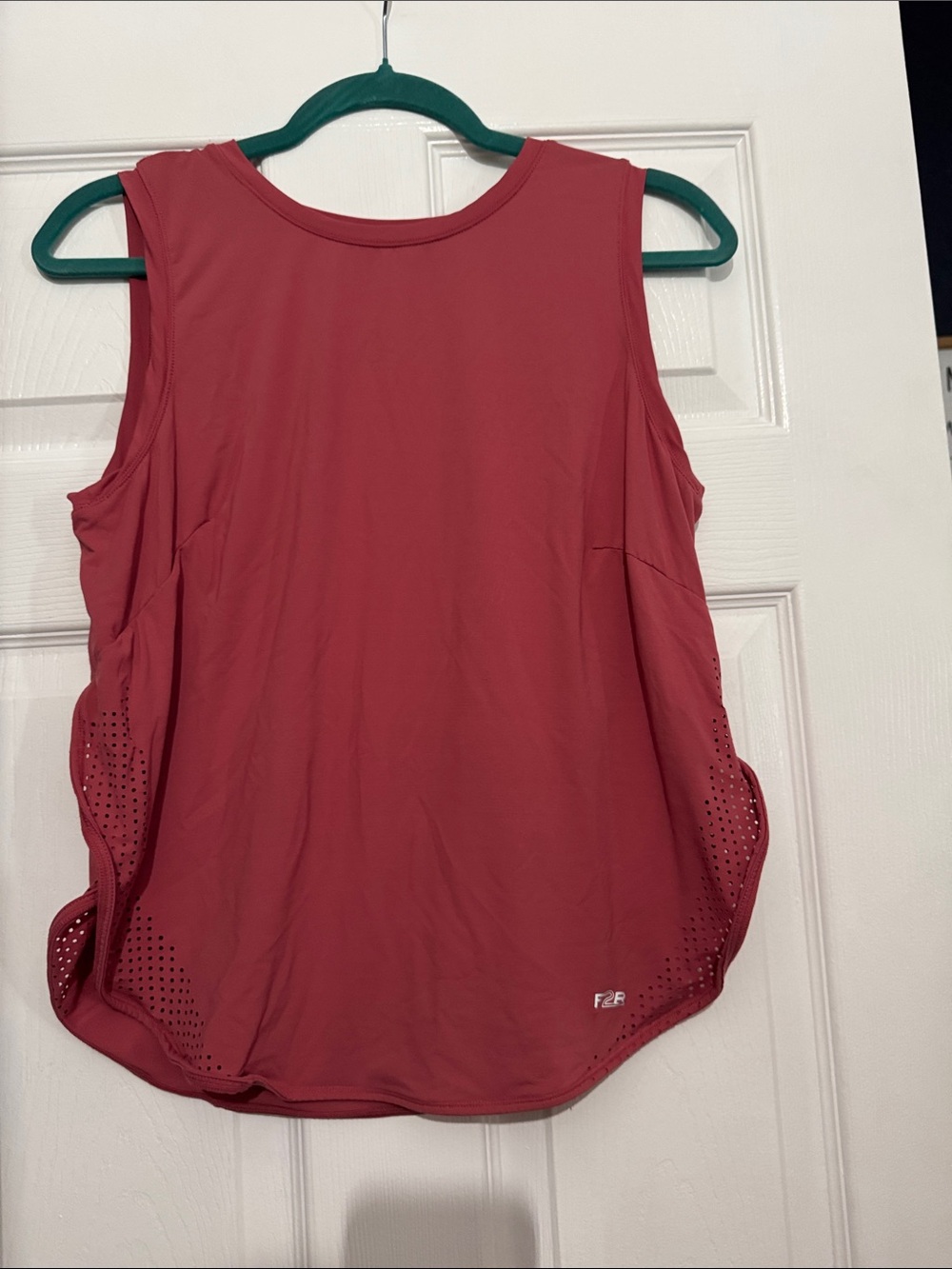 Women's Sleeveless Athletic Tank Top - Dusty Rose